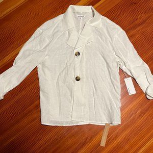 Reformation Linen Shirt